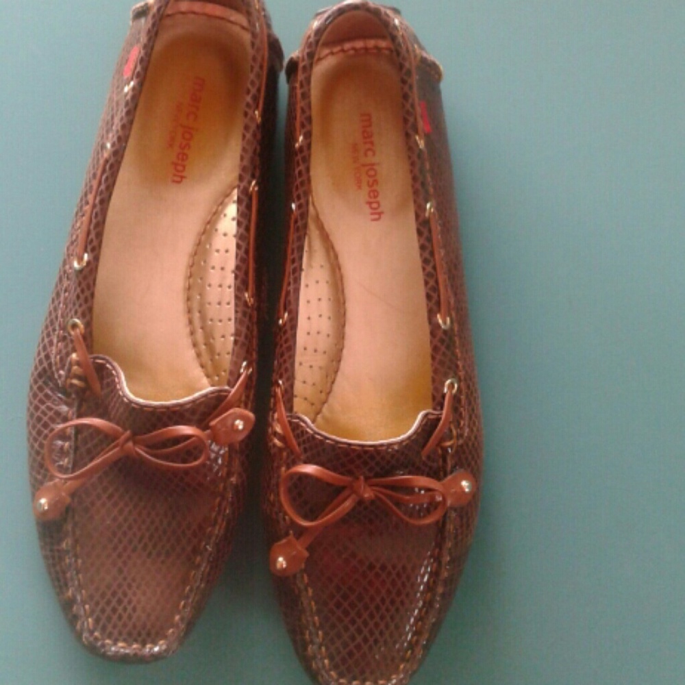 Marc Joseph shoes.